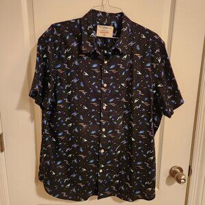 Urban Pipline Button Down Shirt XXL Blue